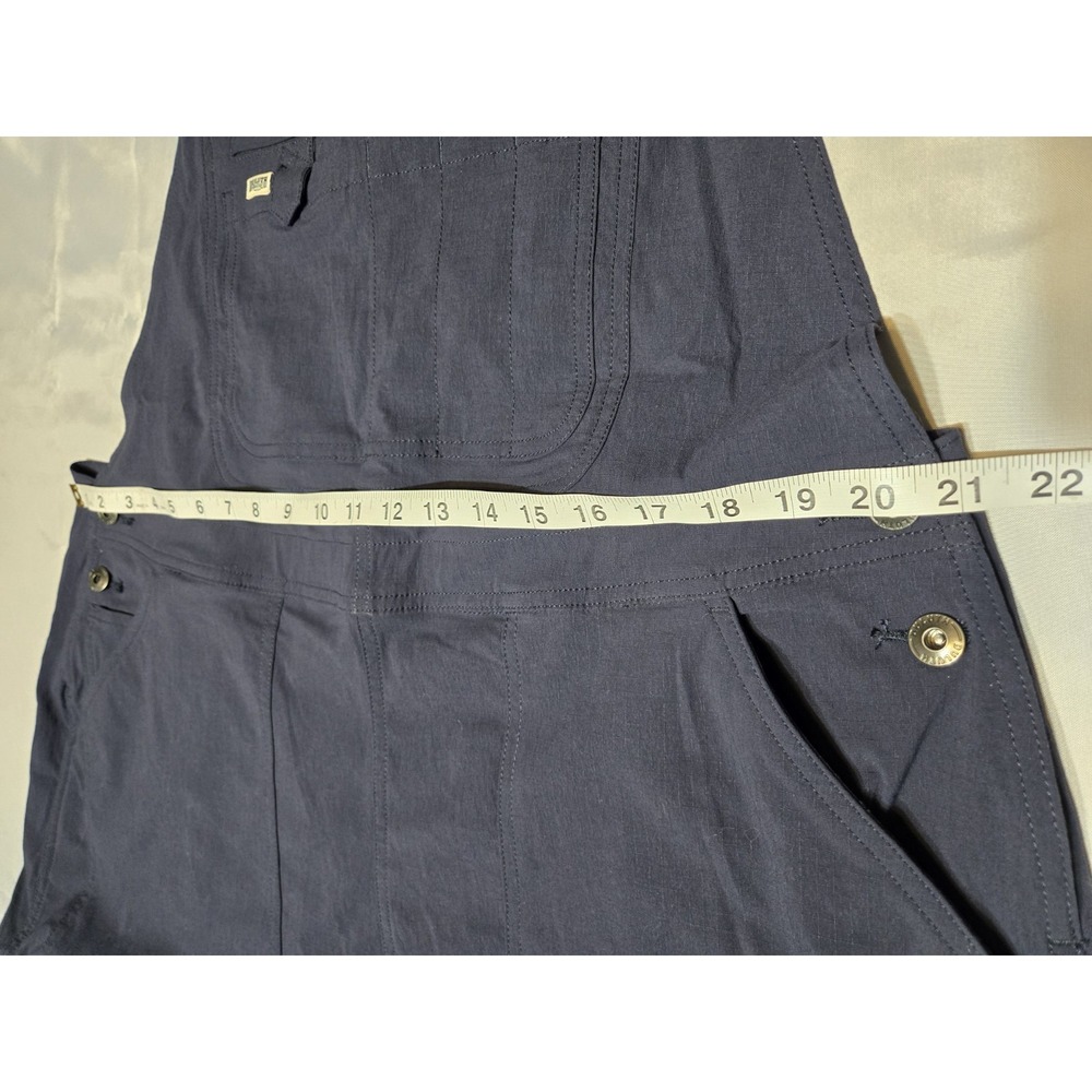 Duluth Trading Co Heirloom Bibs Women's Overalls Navy Blue XL x 33 Inseam NWT - Picture 4 of 10